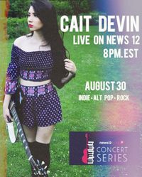 Cait Devin on News Channel 12 