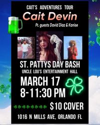 TOUR DATE - Cait Devin at Uncle Lou's Entertainment Hall, Orlando FL 