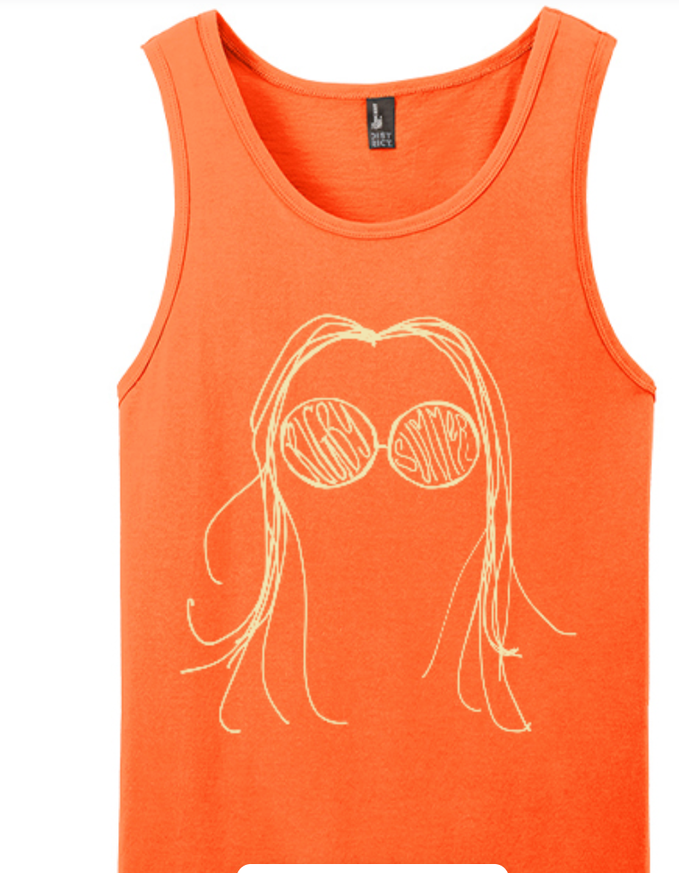 SUNGLASSES UNISEX TANK - Orange