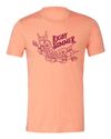 VINTAGE ROSE TEE - Sunset