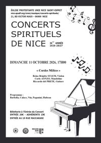 Carlo Aonzo mandolino, Reine Brigitte Sulem violino, Riccardo del Prete chitarra