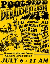 Poolside Debauchery Bash 2019