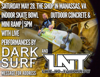 Indoor Skate Bowl, Outdoor Concrete and Mini Ramp