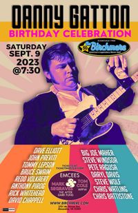 "Danny Gatton Birthday Celebration"  Featuring Dave Elliott, John Previti, Redd Volkaert, David Chappell, Tommy Lepson & more!!