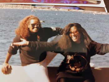 Evette, Carla at a private villa in Lake Tahoe
