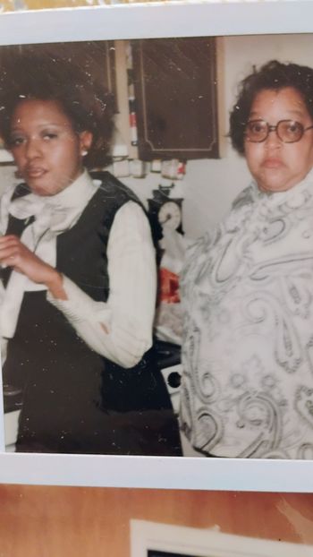 Evette and my Mom

