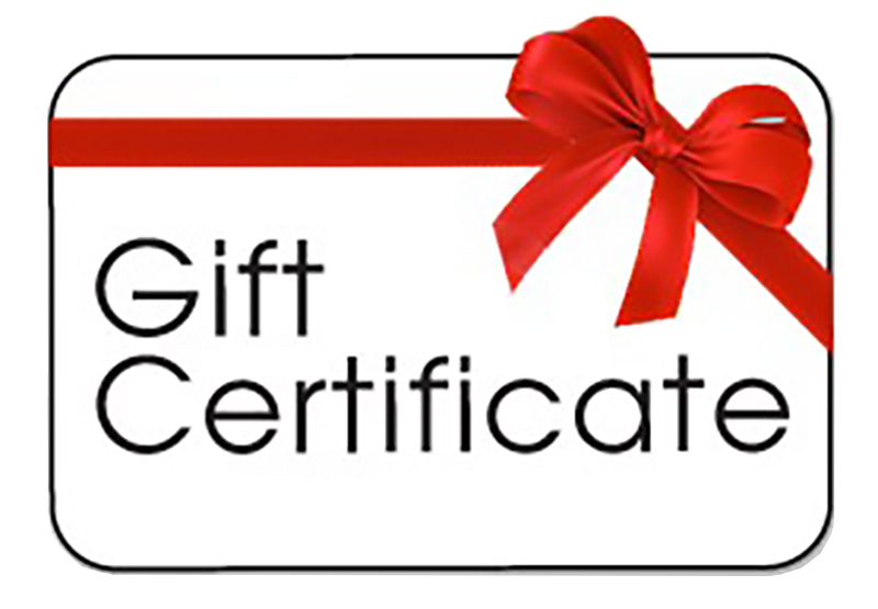 Gift Certificate (You specify the amount)