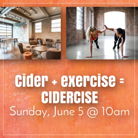 CIDERCISE BOOTCAMP - Sunday Workout w/ Ciders