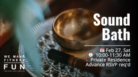 Sound Bath (private event)