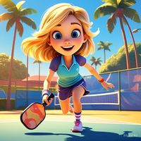 Pickleball 102 ONLY Intermediate: 10 AM Sunday 4/6 @ Billie Jean King Cts