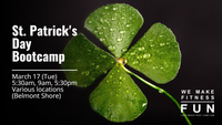 St. Patrick's Day Bootcamp