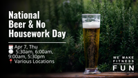 National Beer and No Housework Day