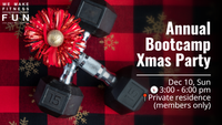Annual Xmas Bootcamp Party