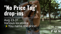  "No price tag" drop-ins