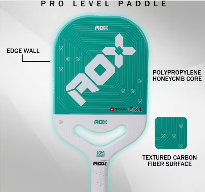 16 mm "Anti-banger" Paddle w/ Textured Surface