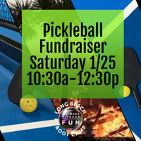 Pickleball Fundraiser: Saturday 1/25 10:30a -12:30p @ El Dorado Park Courts