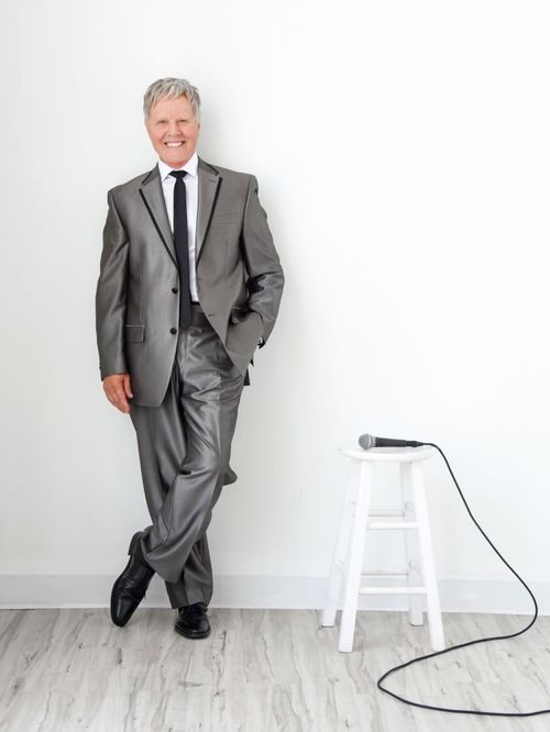 Jim Gerber smiling and looking forward to singing at your next event with Gospel songs or American Standards.