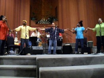 With Linda Tillery and the Cultural Heritage Choir 2011
