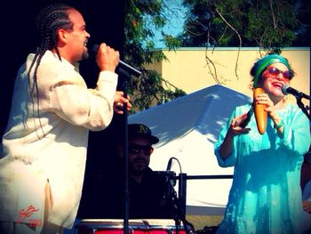 w/ Sandra Garcia Rivera @ Life Is Living 2013
Photo: Kim TwinWun Chacon
