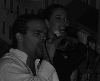 Destani Wolf and I, sounding good!
