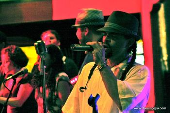 Trying out new songs @ Disco Volante 2011
