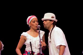 With Los Pleneros De La 21 @ Brava Theatre July 2011
