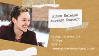Emmet Michael I Hope You're Home Album Release Acreage Concert