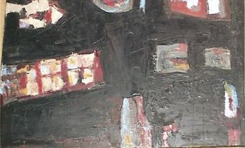 Early Cityscape, 1996, oil on canvas

