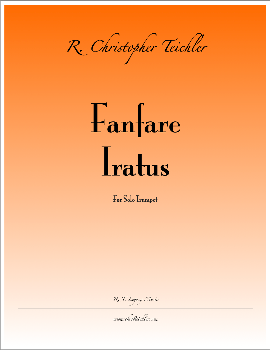 Fanfare Iratus (E-Print)