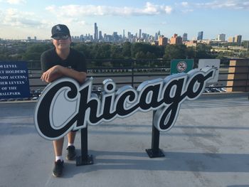 My rogue son and his White Sox!
