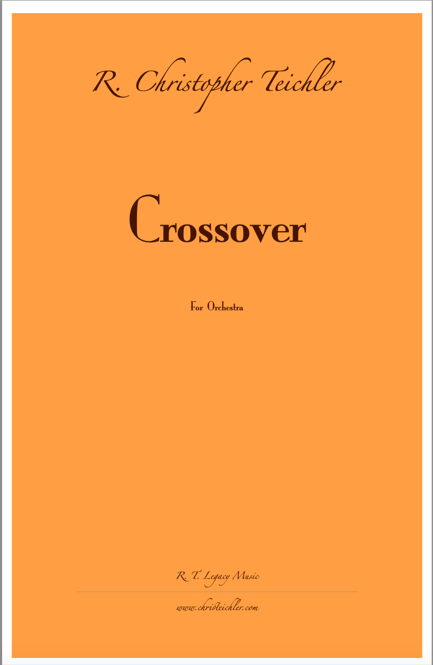 Crossover Printed Score and Parts