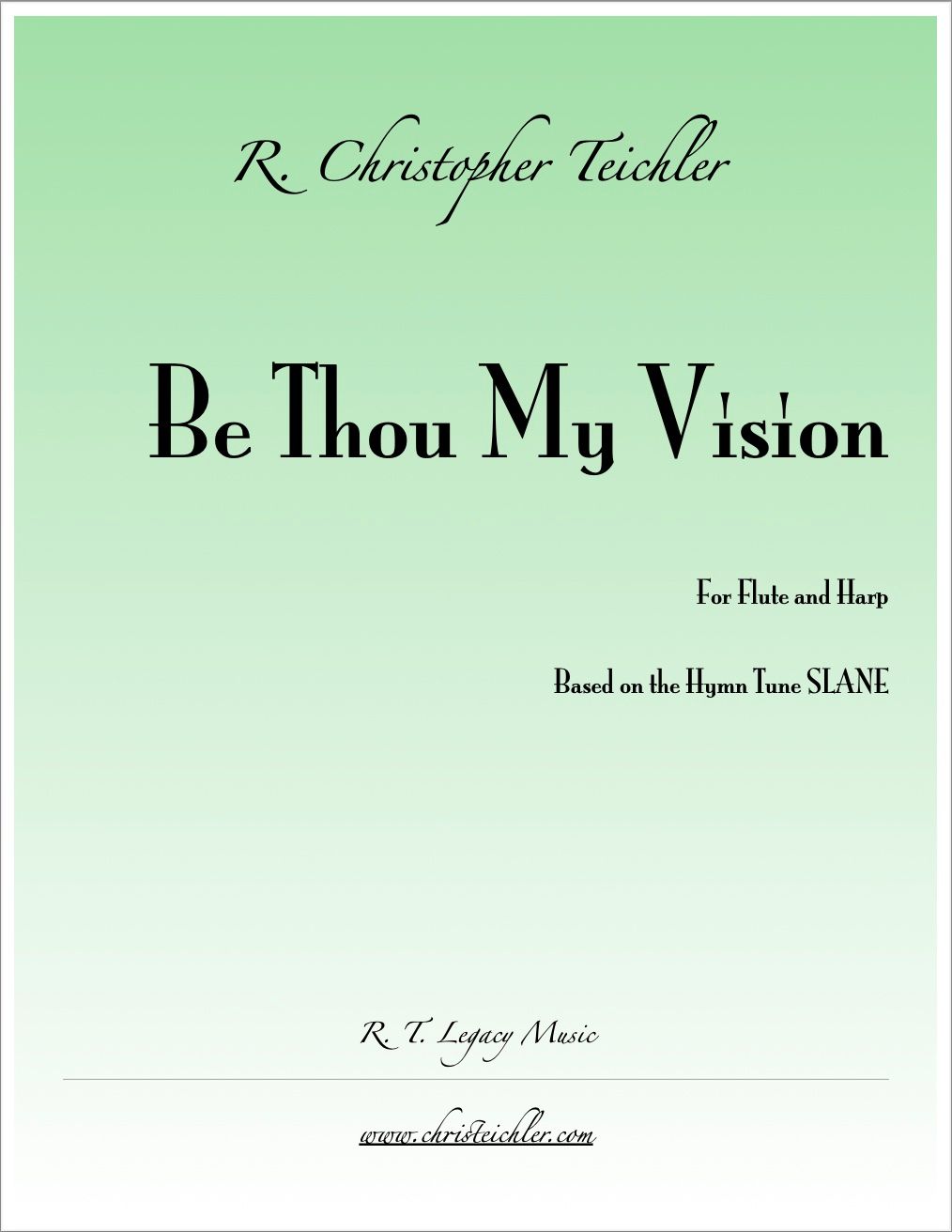 Be Thou My Vision - Flute and Harp