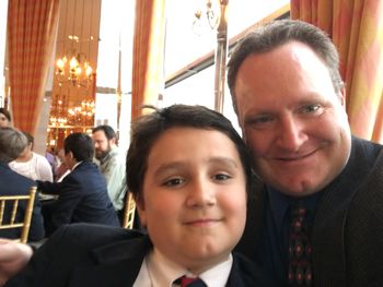 Bub at his Boys Choir Banquet.
