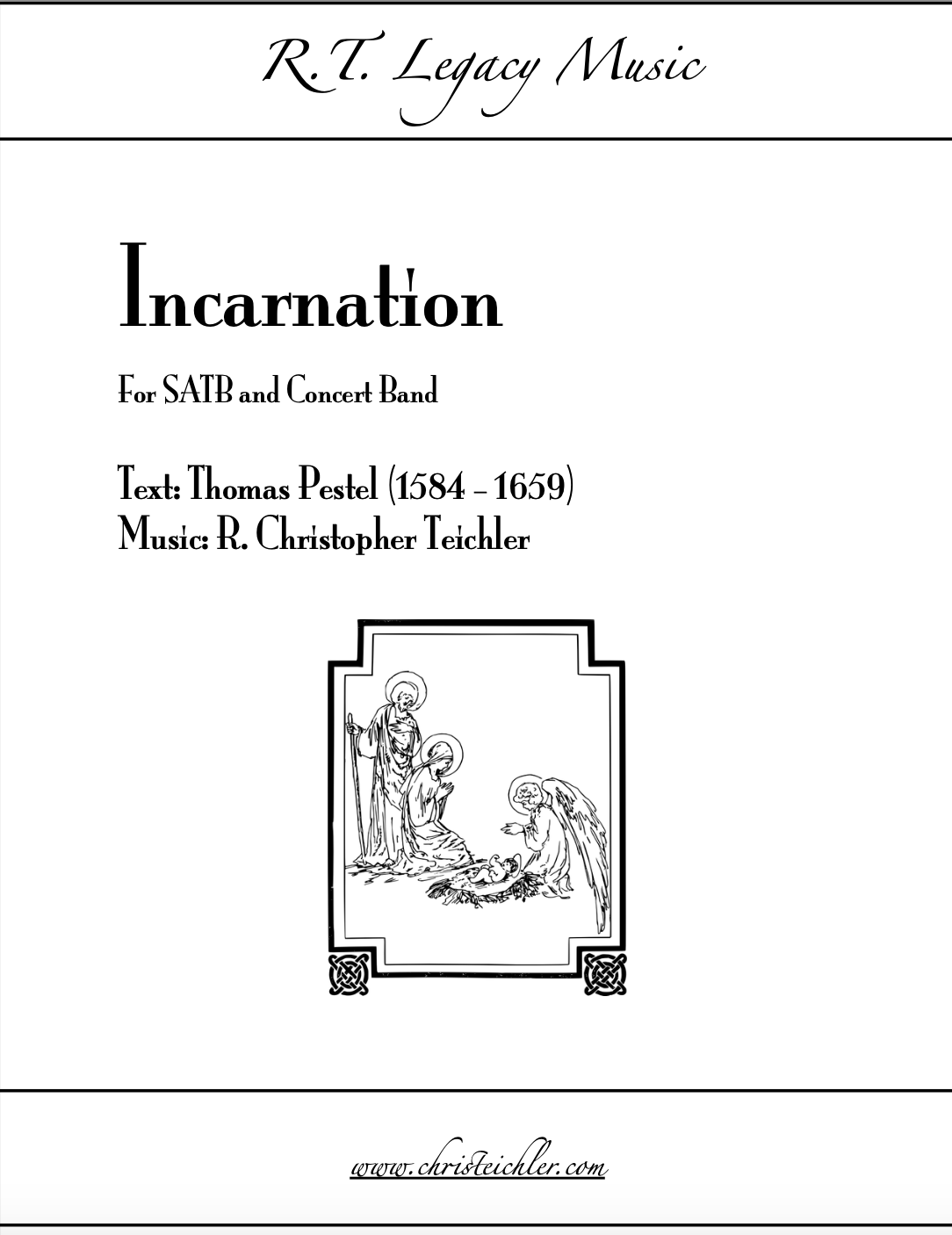 Incarnation Choral Score 8.5x11 E-Print