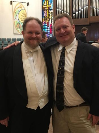DJ Bulls, conductor of the MidCities Chamber Singers (DFW). He's been an wonderful advocate of my music!
