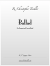 Ballad (Trumpet and Concert Band, E-Print)