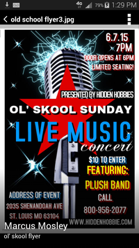 Hidden Hobbies ENT. Presents OL' SKOOL SUNDAY feat. PLUSH