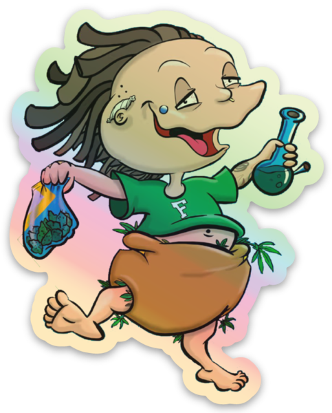 Tommy Spitts Holographic Sticker 