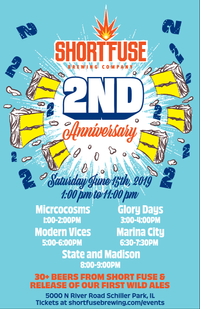 Short Fuse Brewing 2nd Anniversary Party