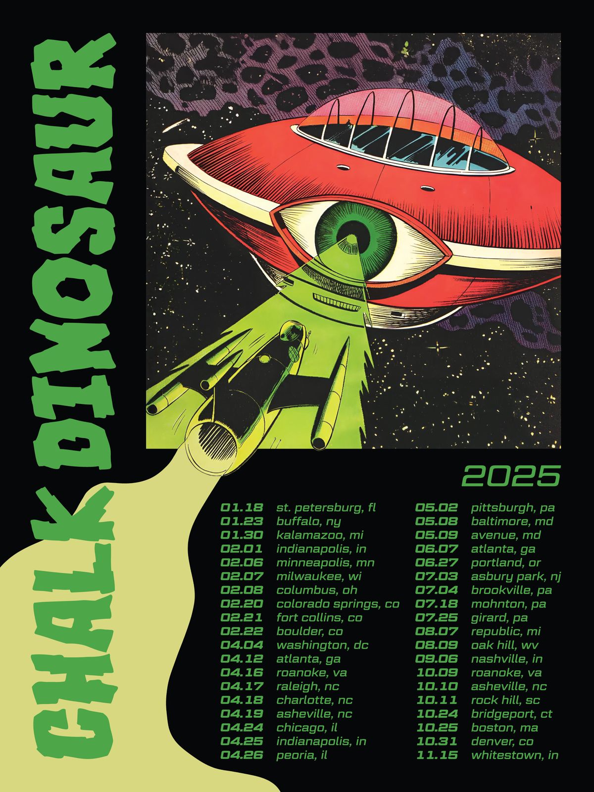 2025 Tour Poster