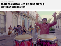 EDGARDO & CANDELA, "GRACIAS BAY AREA" 40 ANNIVERSARY CONCERT. THE FREIGHT. BERKELEY