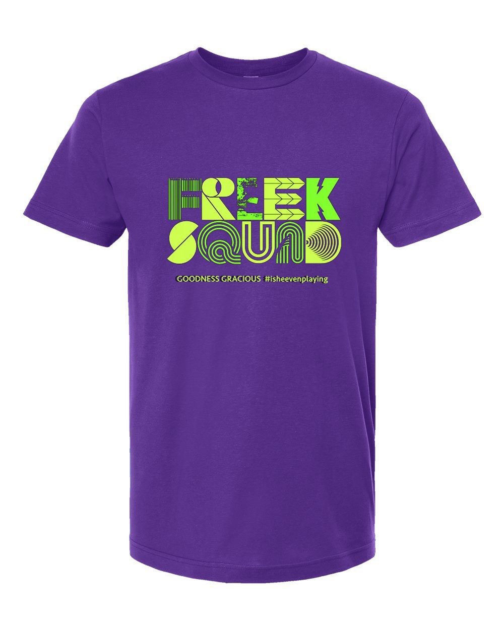 FREEK SQUAD - GLOW Purple Tee