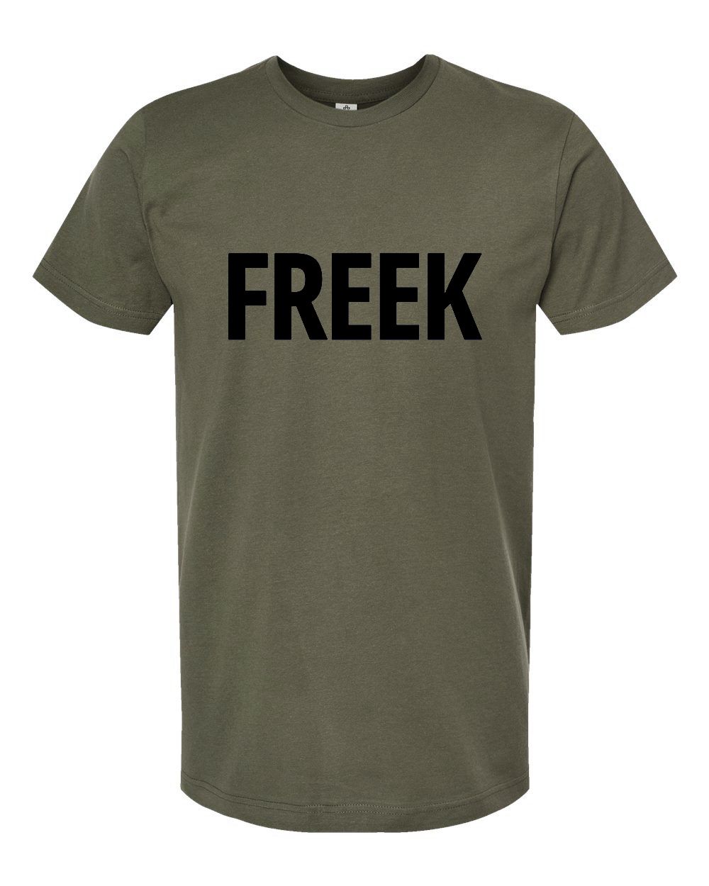 FREEK / BASS - Olive Green Tee