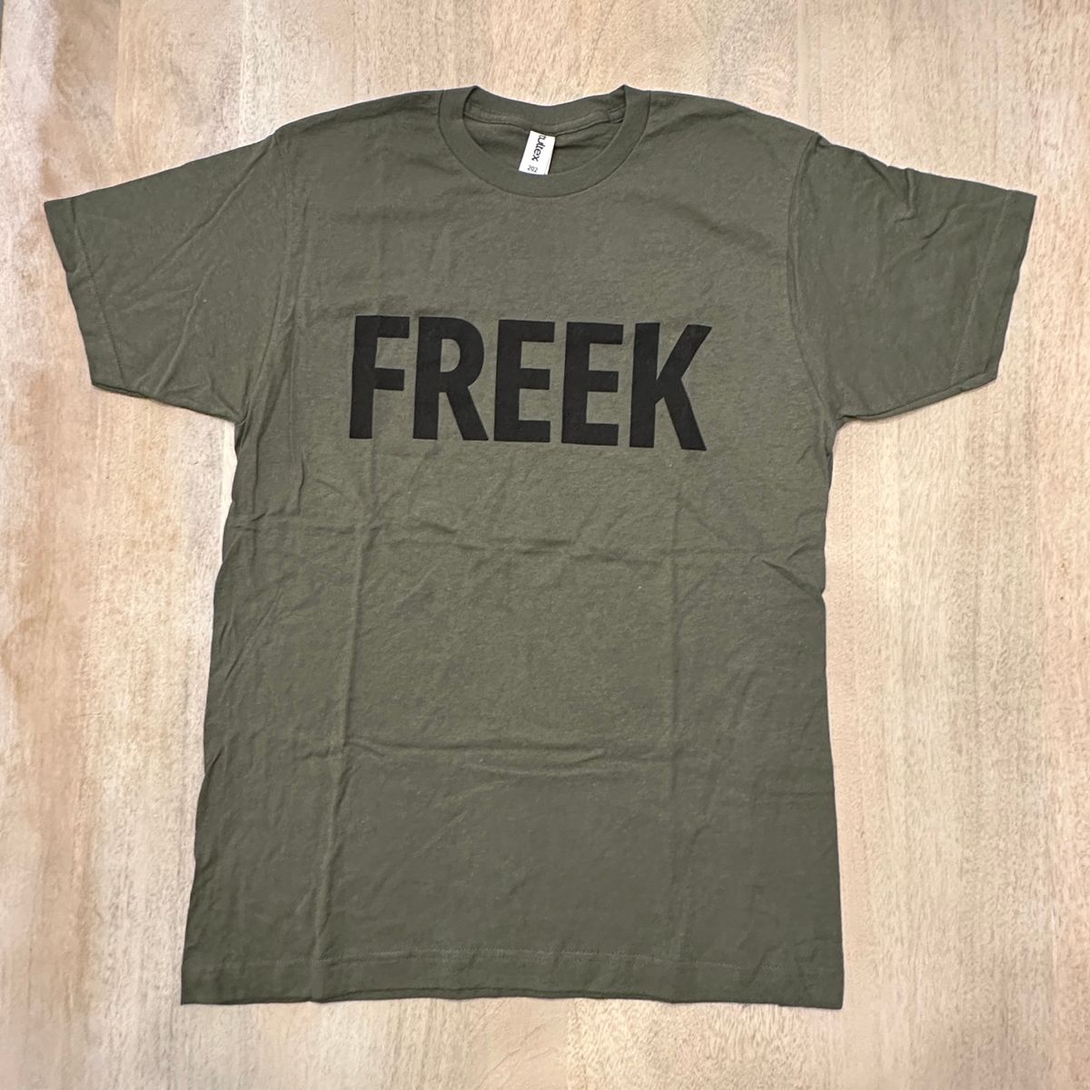 FREEK / BASS - Olive Green Tee