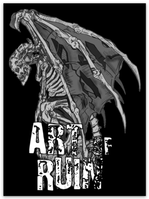 Art of Ruin Sticker