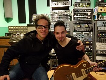 Recording Dany Franchi's Problem Child CD
