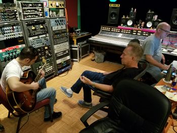Recording Dany Franchi's Problem Child CD
