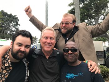 Anson with Alex Pettersen, Jone Core & Kid Andersen, Gator By The Bay 2019
