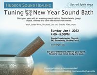 Tuning into the New Year Sound Bath