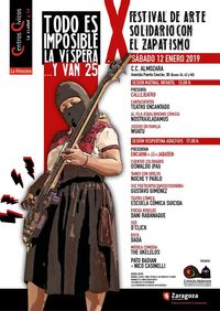 X FESTIVAL CARACOL ZAPATISTA ZARAGOZA